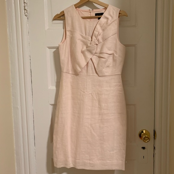 JCrew Knot Linen Dress - Picture 2 of 4